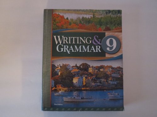 Stock image for Writing & Grammar 9, 3rd Edition for sale by Irish Booksellers