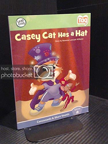 Beispielbild fr Casey Cat Has a Hat (Tag Reading System, Consonants & Short Vowels, Short A) zum Verkauf von SecondSale