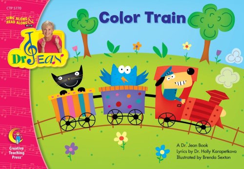 Stock image for Color Train Lap Book Dr. Jean (5770) by Ph.D. Jean Feldman (2008-11-21) for sale by dsmbooks