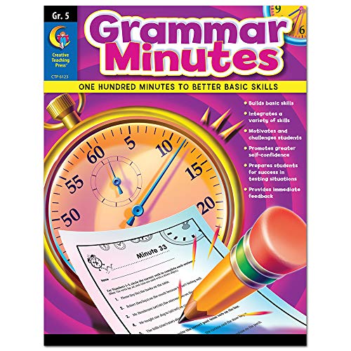 Imagen de archivo de Creative Teaching Press Grammar Minutes, Grade 5 a la venta por Greenway