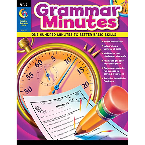Stock image for Creative Teaching Press Grammar Minutes, Grade 5 for sale by Greenway