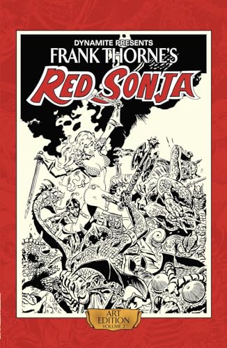 Beispielbild fr Frank Thorne's Red Sonja Art Edition Volume 2 HC zum Verkauf von Books Unplugged