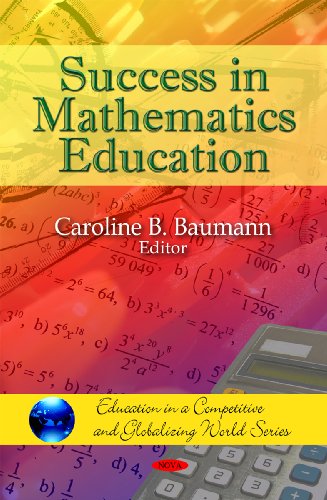 Imagen de archivo de Success in Mathematics Education a la venta por Better World Books