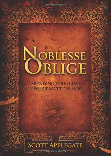 Stock image for Noblesse Oblige for sale by -OnTimeBooks-