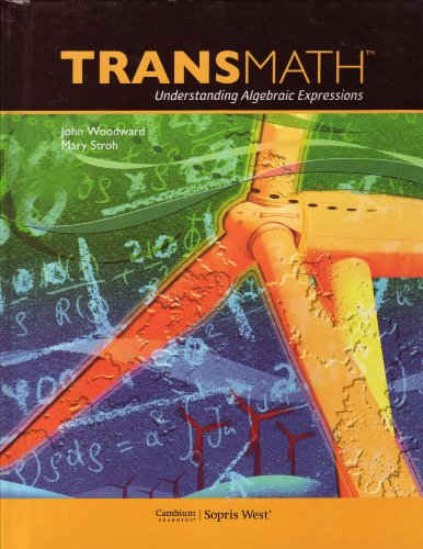 Imagen de archivo de TransMath Understanding Algebraic Expressions Grades 6-8 a la venta por Books of the Smoky Mountains