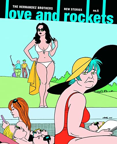 Beispielbild fr Love and Rockets; New Stories #5 zum Verkauf von BISON BOOKS - ABAC/ILAB