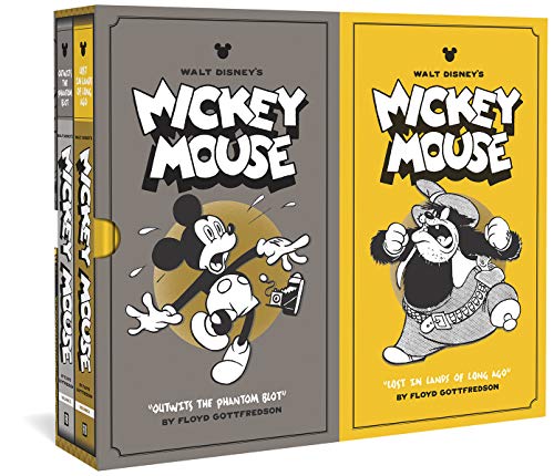 9781606997833: DISNEY MICKEY MOUSE BOX SET 05 & 06 HC: Outwits the Phantom Blot and Lost In Lands of Long Ago (Walt Disney's Mickey Mouse, 5-6)