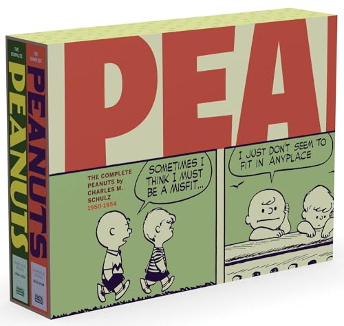 9781606997932: The Complete Peanuts 1950-1954 Gift Box Set: Vols. 1 & 2 Gift Box Set - Paperback