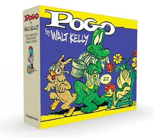 Beispielbild fr Pogo The Complete Syndicated Comic Strips Box Set: Volume 3 & 4: Evidence To The Contrary and Under The Bamboozle Bush (Walt Kelly's Pogo) zum Verkauf von Booksavers of Virginia