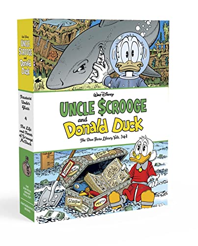 Beispielbild fr The Don Rosa Library, Vol. 3 & 4: Walt Disney s Uncle Scrooge & Donald Duck (WALT DISNEY DON ROSA LIBRARY HC BOX SET) zum Verkauf von GF Books, Inc.
