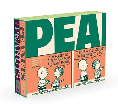 Imagen de archivo de The Complete Peanuts 1955-1958: Vols. 3 4 Gift Box Set - Paperback a la venta por Wizard Books