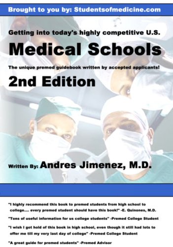 Beispielbild fr GETTING into TODAY`s HIGHLY COMPETITIVE US MEDICAL SCHOOLS * zum Verkauf von L. Michael