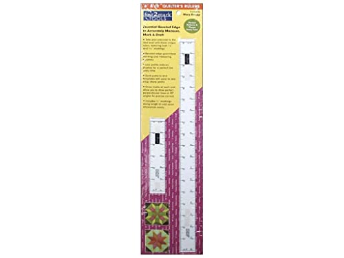 Stock image for fast2mark 6 18 Quilters Rulers: Essential Beveled Edge to Accurately Measure, Mark Draft for sale by Book Outpost