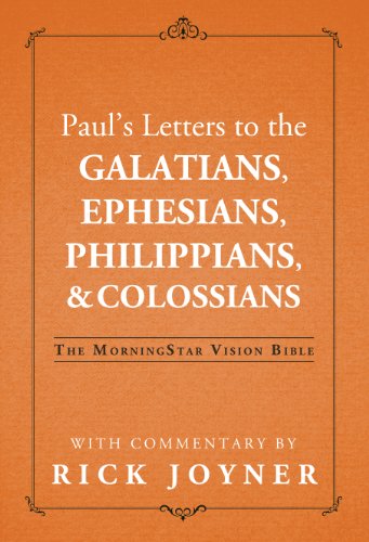 Imagen de archivo de Paul's Letters to the Galatians, Ephesians, Philippians, & Colossians a la venta por ThriftBooks-Dallas