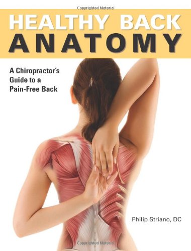 Imagen de archivo de Healthy Back Anatomy : A Chiropractor's Guide to a Pain-Free Back a la venta por Better World Books: West