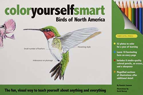 Beispielbild fr Color Yourself Smart: Birds of North America zum Verkauf von Better World Books