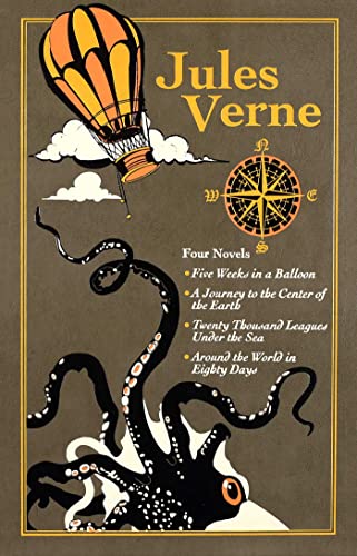 9781607103172: Jules Verne: Four Novels (Leather-bound Classics)
