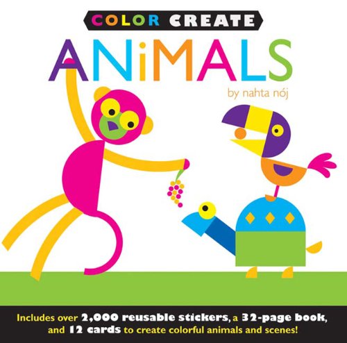 Beispielbild fr Color Create: Animals zum Verkauf von ThriftBooks-Dallas