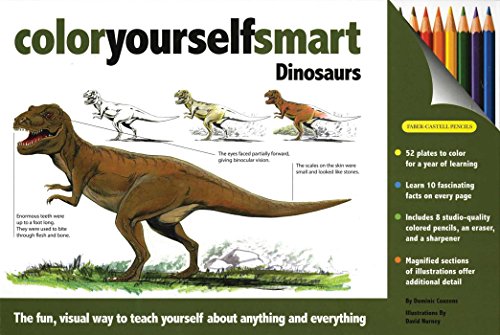 Color Yourself Smart: Dinosaurs (9781607105732) by Couzens, Dominic