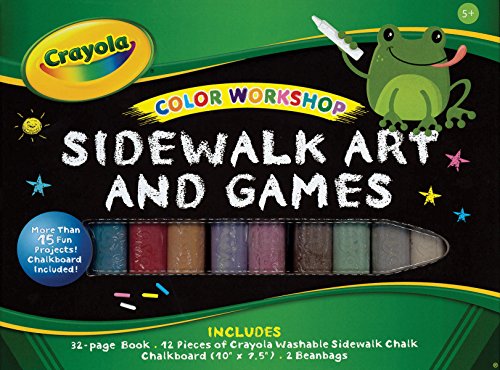 9781607106319: Sidewalk Art and Games (Crayola Color Workshop)