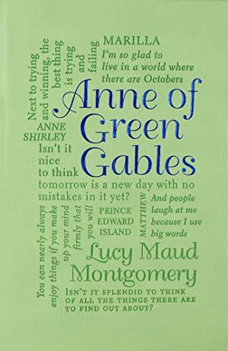 Stock image for Anne of Green Gables (Word Cloud Classics) for sale by SecondSale