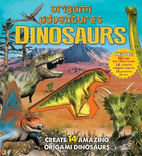 Imagen de archivo de Origami Adventures: Dinosaurs a la venta por HPB-Diamond