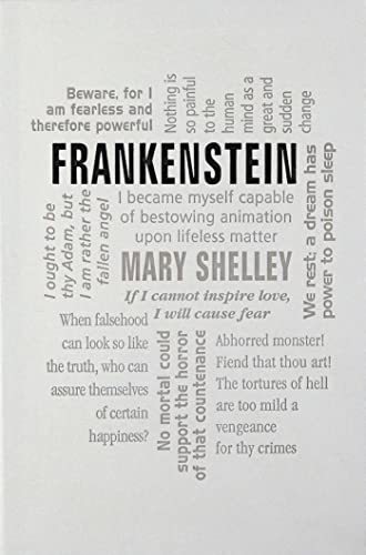 Imagen de archivo de Frankenstein (Word Cloud Classics) a la venta por Decluttr