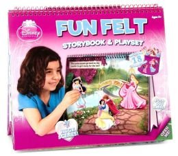 9781607121947: Disney Princess: Fun Felt Storybook and Playset