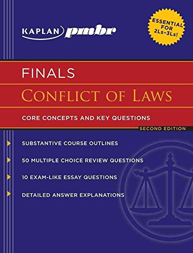 9781607140900: Kaplan PMBR FINALS: Conflict of Laws: Core Concepts and Key Questions