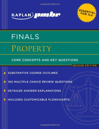 Beispielbild fr Kaplan PMBR Finals Property: Core Concepts and Key Questions zum Verkauf von HPB-Red