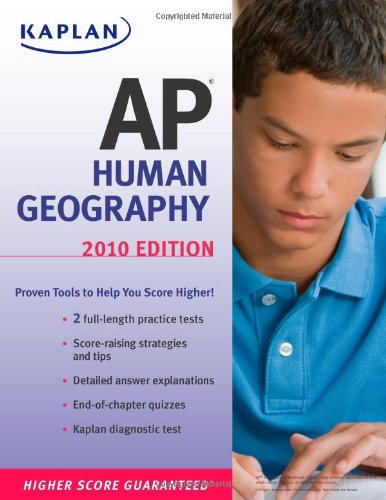 Imagen de archivo de Kaplan AP Human Geography 2010 a la venta por Nationwide_Text