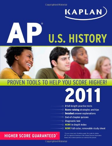 Stock image for Kaplan AP U.S. History 2011 for sale by SecondSale