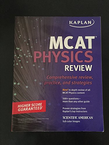 Kaplan MCAT Physics Review (9781607146421) by Kaplan