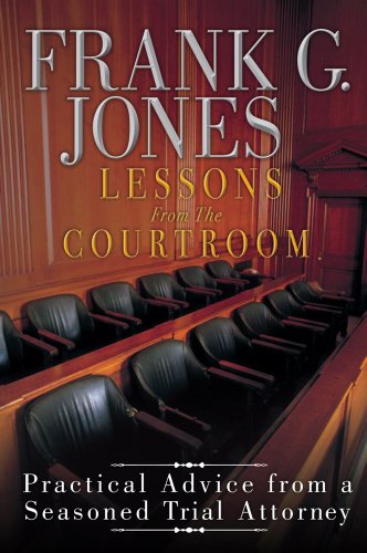 Lessons from the Courtroom (9781607147114) by Jones, Frank