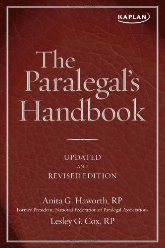 9781607147138: The Paralegal's Handbook