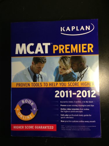 Beispielbild fr Kaplan MCAT Premier 2011-2012 zum Verkauf von Better World Books