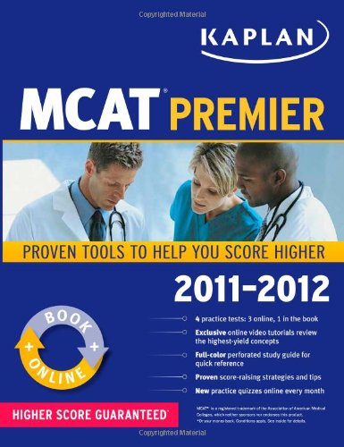 Imagen de archivo de Kaplan MCAT Premier 2011-2012 a la venta por Better World Books