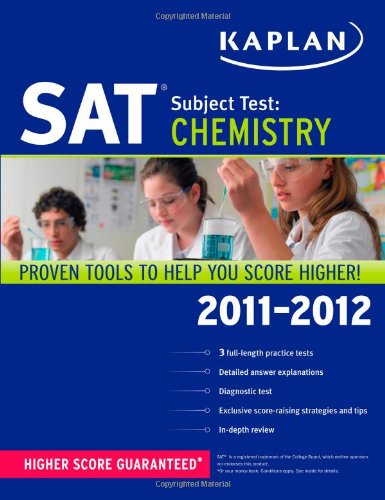 Stock image for Kaplan SAT Subject Test Chemistry 2011-2012 for sale by Discover Books