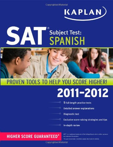 Beispielbild fr SAT Subject Test Spanish 2011-2012 zum Verkauf von Better World Books