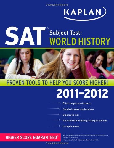 Stock image for SAT Subject Test World History 2011-2012 for sale by Better World Books