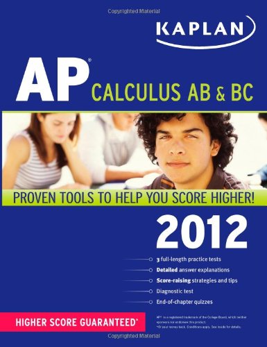 Stock image for Kaplan AP Calculus AB & BC 2012 (Kaplan Ap Calculus Ab and Bc) for sale by SecondSale