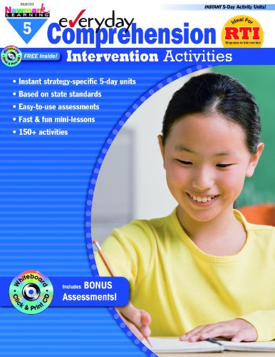 9781607191223: Everyday Comprehension Intervention Activities: Grade 5