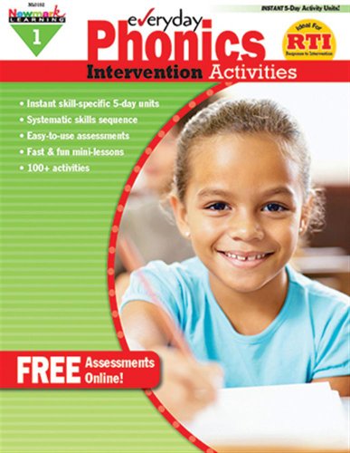 Stock image for Everyday Phonics Intervention Activities Grade 1 with CD for sale by Better World Books