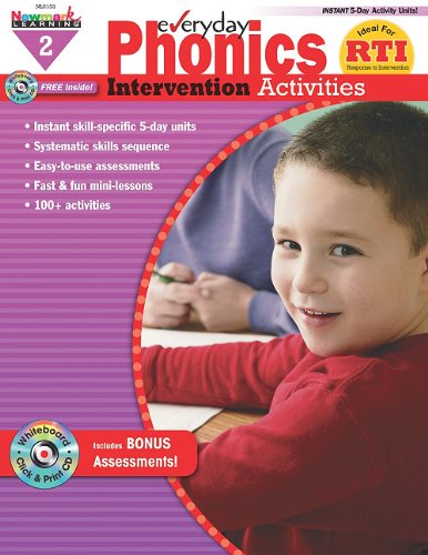 9781607191254: Everyday Intervention Activities for Phonics Grade 2 w/CD