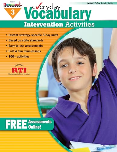 Imagen de archivo de Everyday Vocabulary Intervention Activities for Grade 3 a la venta por HPB-Red