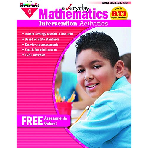 Stock image for Newmark Learning Math Intervention Workbook Gr. 4 for sale by BooksRun