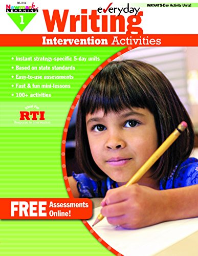 Beispielbild fr Newmark Learning Grade 1 Everyday Writing Intervention Activity Aid (Eia) zum Verkauf von Wonder Book