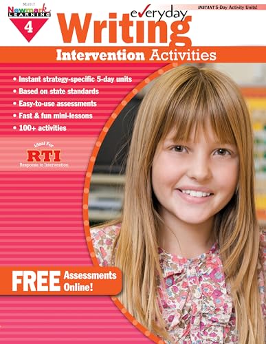 Beispielbild fr Everyday Writing Intervention Activities Grade 4 Book Teacher Resource zum Verkauf von ThriftBooks-Atlanta