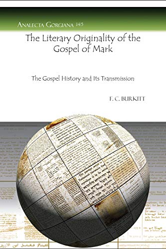 Beispielbild fr The Literary Originality of the Gospel of Mark zum Verkauf von Buchpark