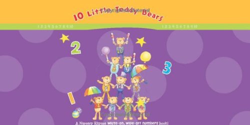 Beispielbild fr 10 Little Teddy Bears : Numbers zum Verkauf von Better World Books